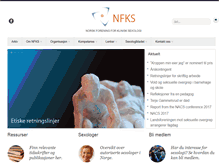 Tablet Screenshot of klinisksexologi.no